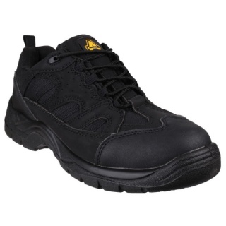 Amblers Safety FS214 Black Vegan SBP SRC Safety Shoe